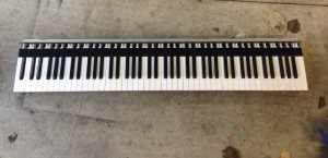 Clavinova keyboard. Replacements from a CLP-550.