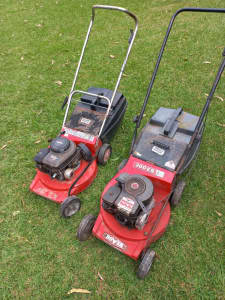 2x Rover Lawn Mowers, Not Working, Suit Parts or Repair