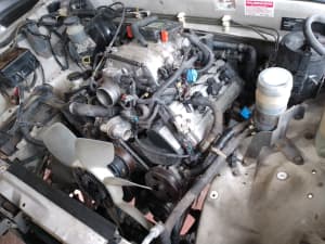 Holden Rodeo TF V6 RWD engine out of a 98