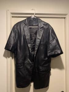 Tarocash mens leather jacket
