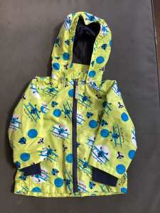 Baby Airplane jacket with hood from Name It UK age 9-12 months GUC
