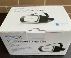 Virtual Reality 3D Headset.