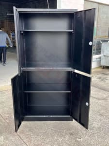 1850mm high Lockable Metal 2D Storage Cabinet FREE DELIVERY Gold Coast