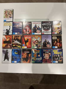 Great condition DVDs Assorted