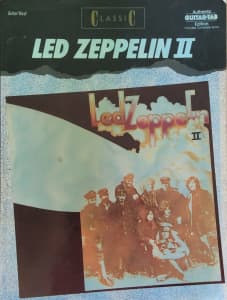Led Zeppelin II - Guitar-Tab Edition - Sheet Music (w complete solos)