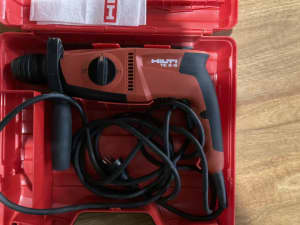 Wanted: Hilti rotary hammer drill - used for 10 hours only - Excellent cond.