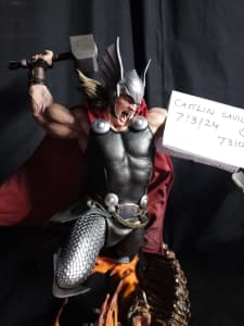 Sideshow 1/4 scale Thor - Breaker of Brimstone premium format figure.