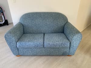 Blue Double seater lounge