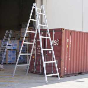 3.6m to 3.9m new trestle ladder aus aluminium scaffold Gold Coast