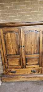 FREE! Large Timber Cabinet
