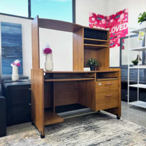 UNDER $200 Sturdy & Durable Wooden Desk with Drawers SAME DAY DELIVERY