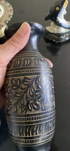 Very solid brass or copper vase