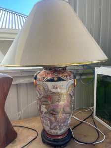 Antique lamps x 2