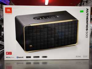 JBL Authentics 500 Smart Home Speaker, Black, Brand New In Box