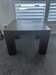 Nick Scali Solid Wood Side Table