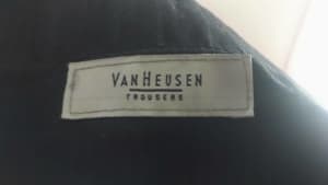 Van Heusen Business Gray trouser formal pant Men size 33 slim fit