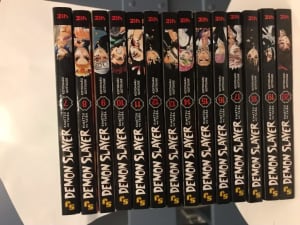 Demon Slayer Japanese manga books (English translation)