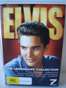 ELVIS-THE LEGENDARY COLLECTION DVDs