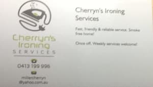 Cherryn ironing service