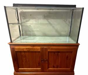 Extra Deep 4ft Fish Tank with Cabinet
