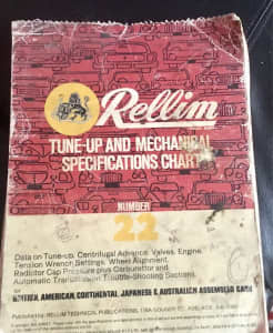 Rellim Tune up book for various models