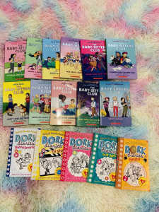 11x Graphic Baby-Sitter Club (numbers 4-14). 5 xDork Diaries.