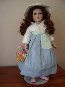 Russ Victorian Grace Porcelain Doll Summer Elizabeth 50cm tall