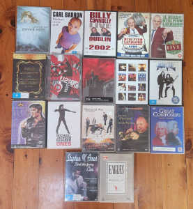 Dvds musical and stand up