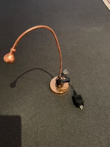 Desk Lamp rose gold