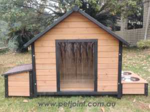 XL Extra Large Dog House Kennel Free Postage Wooden Pet Puppy Home