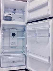 LARGE SAMSUNG STAINLESS STEEL FRIDGE FREEZER 400L• free delivery
