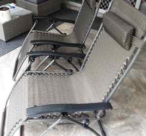 Folding lounge recliner chairs
