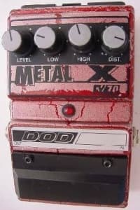 DOD FX70x Metal X high gain distortion pedal