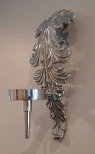 BN Silver Wall Sconce x 2