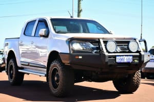2019 Holden Colorado RG MY19 LS Pickup Crew Cab White 6 Speed Sports Automatic Utility