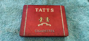 Vintage Tatts cigarette tin SALE pending 
