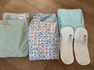 Bambooty cloth nappies X5 - great condition!