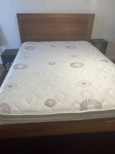 Double bed frame and matress