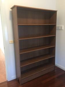 Bookshelf - timber veneer