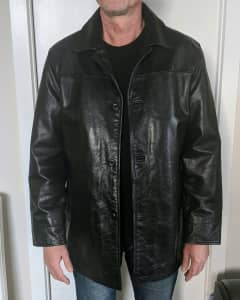 Mens GAP Leather Jacket