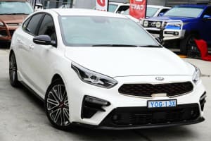 2019 Kia Cerato BD MY19 GT DCT White 7 Speed Sports Automatic Dual Clutch Hatchback