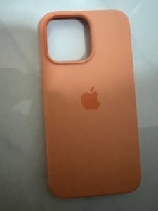 iPhone 13 Pro Apple Case Peach Orange
