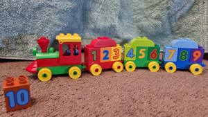 Lego Duplo, 10954 similar, Number Train