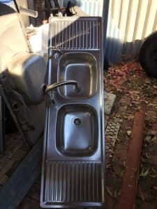Sinks S/S single,double, $30 to $100