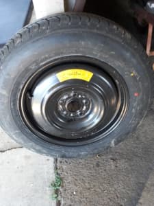 Mazda Spacesaver spare wheel