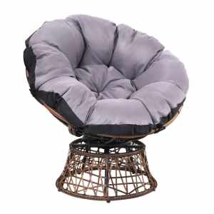 Gardeon Outdoor Chairs Outdoor Furniture Papasan Chair Wicker Patio G