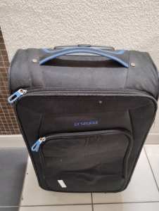 Hand carry suitcase protocol brand black and blue 4 wheels for sale