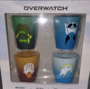 Overwatch shot glasses