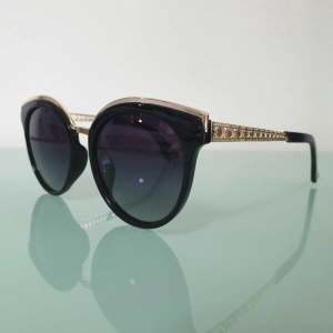 Brand New Stylish Trendy Sunglasses Black/Gold Frame Wayfarer Rockdale