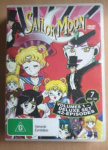 Sailor Moon - 7 disc box set DVD 42 eps Aus release 